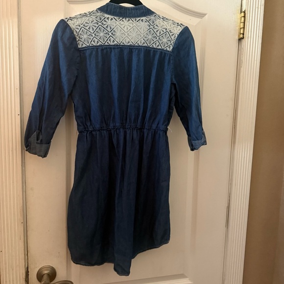 My Michelle Blue Denim Dress - Picture 3 of 6